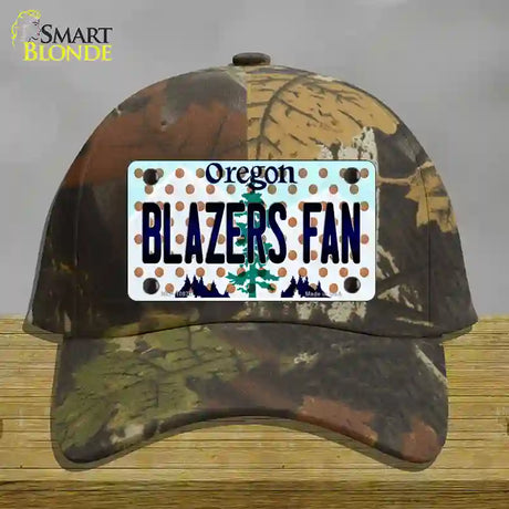 Blazers Fan Oregon Novelty License Plate Hat Cotton / Camoflauge