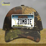 Zombie Montana State Novelty License Plate Hat Cotton / Camoflauge