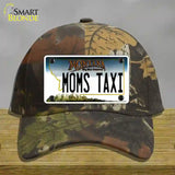 Moms Taxi Montana State Novelty License Plate Hat Cotton / Camoflauge