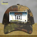 Taxi Montana State Novelty License Plate Hat Cotton / Camoflauge