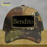 Bendito Novelty License Plate Hat Cotton / Camoflauge