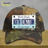 North Kingstown Rhode Island State Novelty License Plate Hat Cotton / Camoflauge