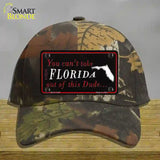 Florida Dude Novelty License Plate Hat Cotton / Camoflauge