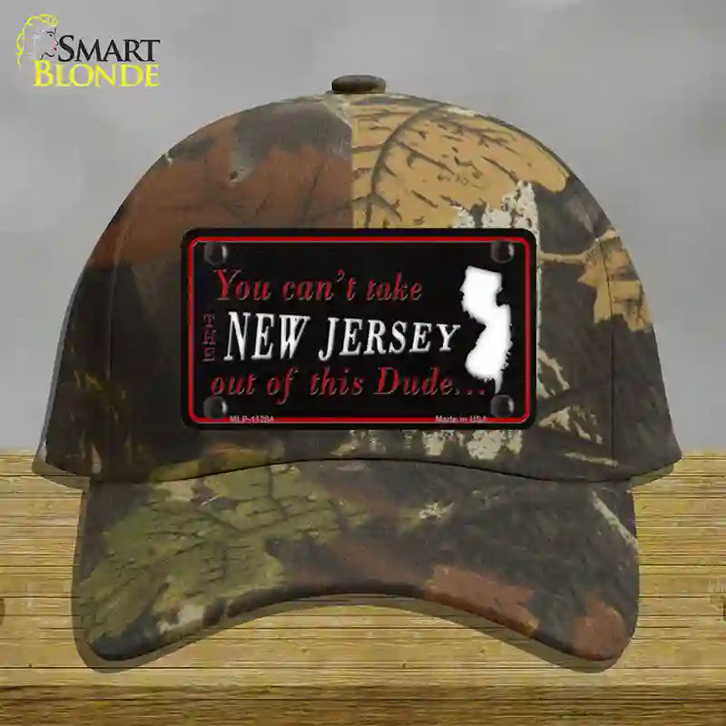 New Jersey Dude Novelty License Plate Hat Cotton / Camoflauge