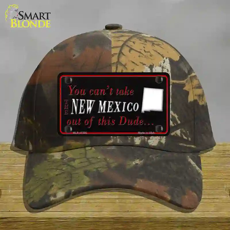 New Mexico Dude Novelty License Plate Hat Cotton / Camoflauge