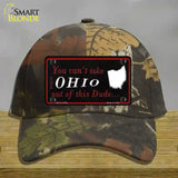 Ohio Dude Novelty License Plate Hat Cotton / Camoflauge