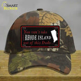 Rhode Island Dude Novelty License Plate Hat Cotton / Camoflauge