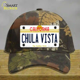 Chula Vista California Novelty License Plate Hat Cotton / Camoflauge