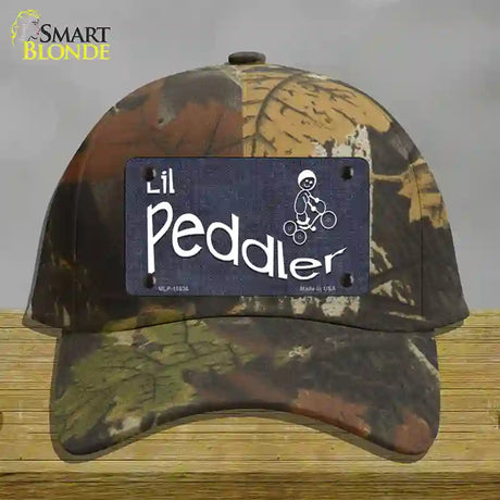 Lil Peddler Novelty License Plate Hat Cotton / Camoflauge