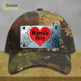 Mamas Boy Novelty License Plate Hat Cotton / Camoflauge