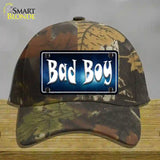 Bad Boy Novelty License Plate Hat Cotton / Camoflauge