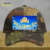 Attitude Novelty License Plate Hat Cotton / Camoflauge