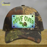 Move Over Novelty License Plate Hat Cotton / Camoflauge