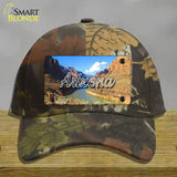 Arizona Canyon State Novelty License Plate Hat Cotton / Camoflauge