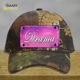 Drama Novelty License Plate Hat Cotton / Camoflauge