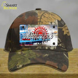 Mississippi Boat State Novelty License Plate Hat Cotton / Camoflauge