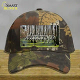 Mississippi Swamp State Novelty License Plate Hat Cotton / Camoflauge