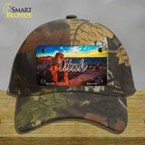 Utah Canyon Arch State Novelty License Plate Hat Cotton / Camoflauge