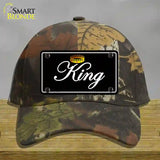 King Novelty License Plate Hat Cotton / Camoflauge