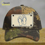 Flip Flops Novelty License Plate Hat Cotton / Camoflauge