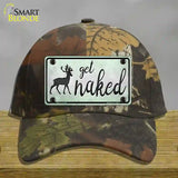 Get Naked Novelty License Plate Hat Cotton / Camoflauge