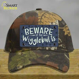 Beware of the Wigglebutts Novelty License Plate Hat Cotton / Camoflauge