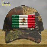 Mexico Flag Novelty License Plate Hat Cotton / Camoflauge