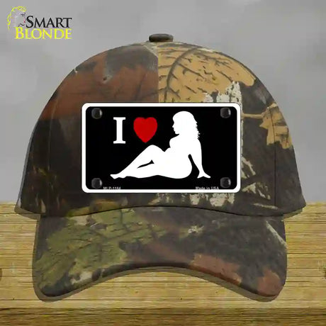 Full Figured Women Novelty License Plate Hat Cotton / Camoflauge