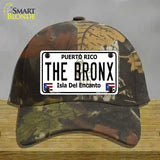 The Bronx Puerto Rico Novelty License Plate Hat Cotton / Camoflauge