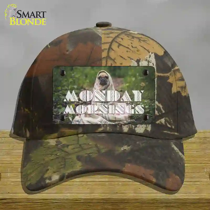 Monday Mornings Novelty License Plate Hat Cotton / Camoflauge