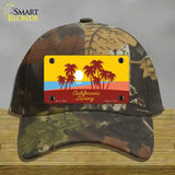 California Living Novelty License Plate Hat Cotton / Camoflauge