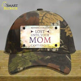 Nothing is Really Lost Novelty License Plate Hat Cotton / Camoflauge