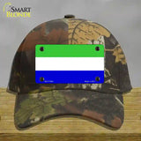 Galapagos Island Flag Novelty License Plate Hat Cotton / Camoflauge