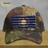 Utah Corrugated Flag Novelty License Plate Hat Cotton / Camoflauge