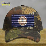 Virginia Corrugated Flag Novelty License Plate Hat Cotton / Camoflauge