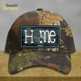 Hawaii Home State Outline Novelty License Plate Hat Cotton / Camoflauge