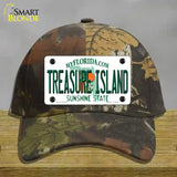 Florida Tresure Island Novelty License Plate Hat Cotton / Camoflauge