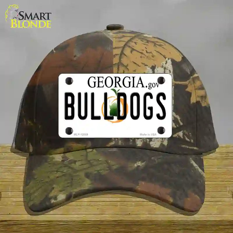 Georgia Bulldogs Novelty License Plate Hat Cotton / Camoflauge