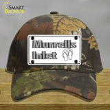 Murrells Inlet SC Novelty License Plate Hat Cotton / Camoflauge