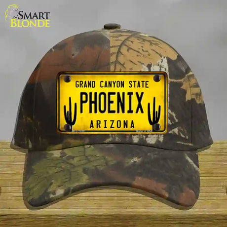 Arizona Phoenix Novelty License Plate Hat Cotton / Camoflauge