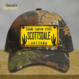 Arizona Scottsdale Novelty License Plate Hat Cotton / Camoflauge