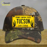 Arizona Tucson Novelty License Plate Hat Cotton / Camoflauge