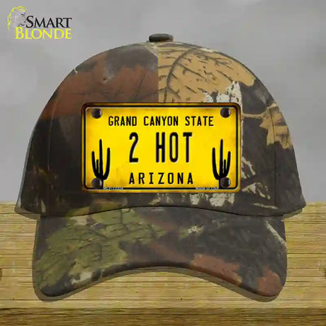 Arizona 2 Hot Novelty License Plate Hat Cotton / Camoflauge