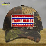 Trump Nation Novelty License Plate Hat Cotton / Camoflauge