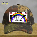 Diver Hawaii Novelty License Plate Hat Cotton / Camoflauge