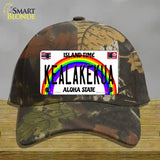 Kealakekua Hawaii Novelty License Plate Hat Cotton / Camoflauge