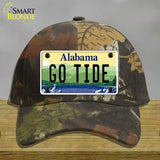 Go Tide Novelty License Plate Hat Cotton / Camoflauge