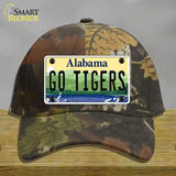 Go Tigers Novelty License Plate Hat Cotton / Camoflauge