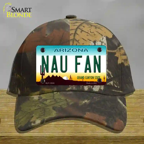 Northern Arizona Univ Fan Novelty License Plate Hat Cotton / Camoflauge