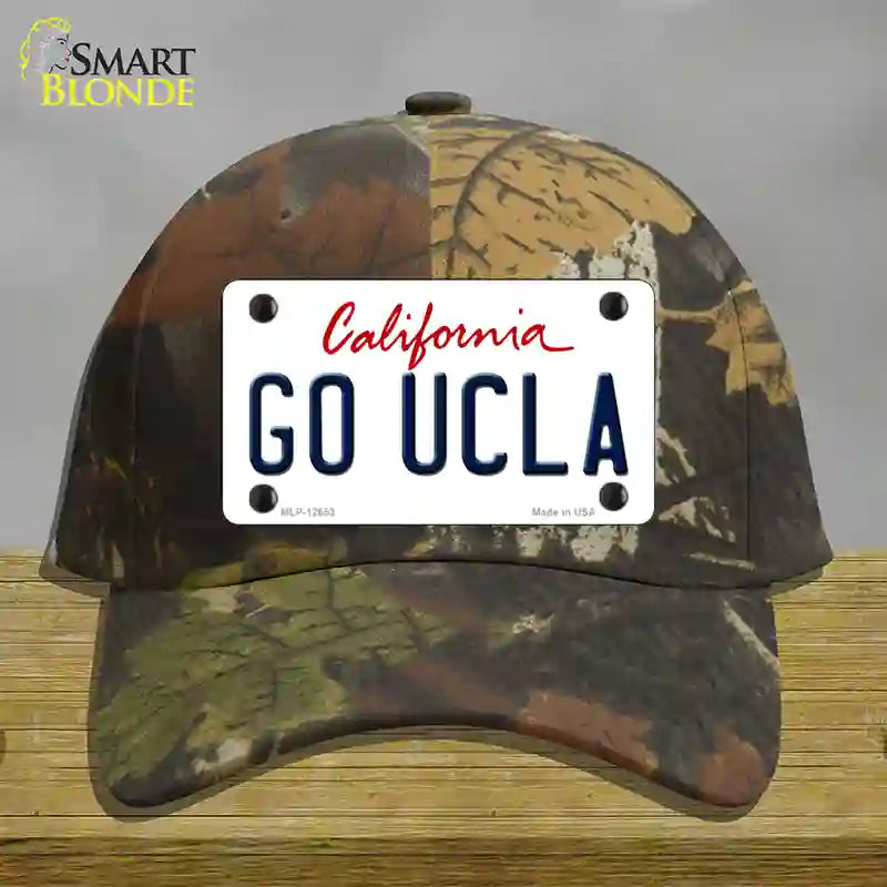 Go UCLA Novelty License Plate Hat Cotton / Camoflauge